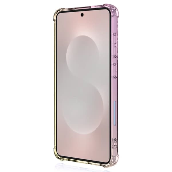Mobilskal för Samsung Galaxy S26 Gradient TPU Stötabsorberande - Rosa