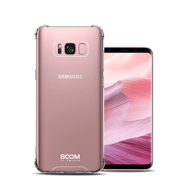 Boom Galaxy S8 Plus Iskunkestävä Kuori Transparent