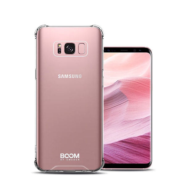 Boom Galaxy S8 Plus Shockproof Skal Transparent