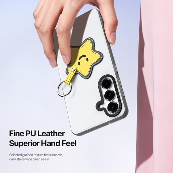 DUX DUCIS Mobilskal till Galaxy S26 Ringhållare/Handledsrem Luvy Series Vit