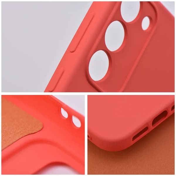 Mobilskal till Galaxy S25 Ultra Silikon - Peach Rosa