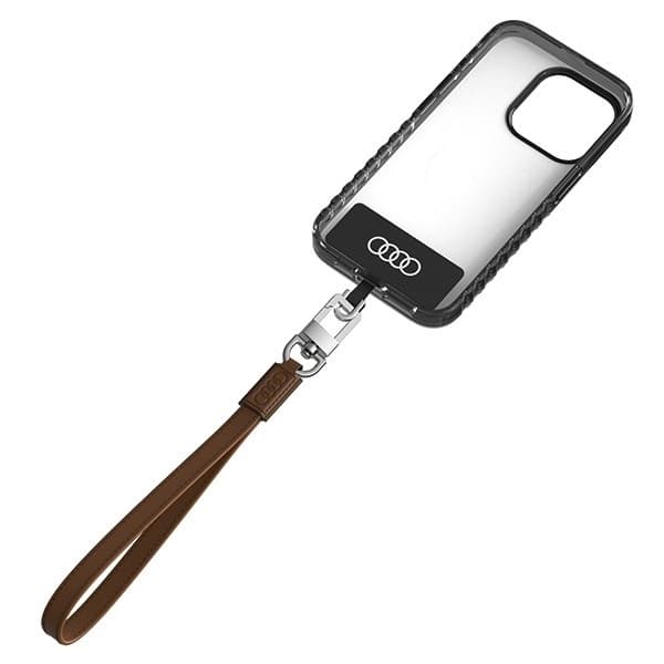 Audi bilrem læder 28cm 10mm (AU-HSLSLSL-GT/D1-BN) - brun