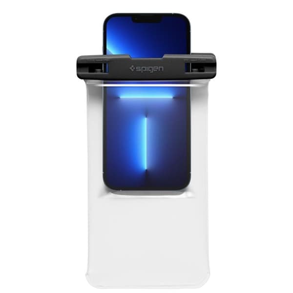 Spigen Universala Vattentät Mobilväskor A601 - Crystal Clear Transparent