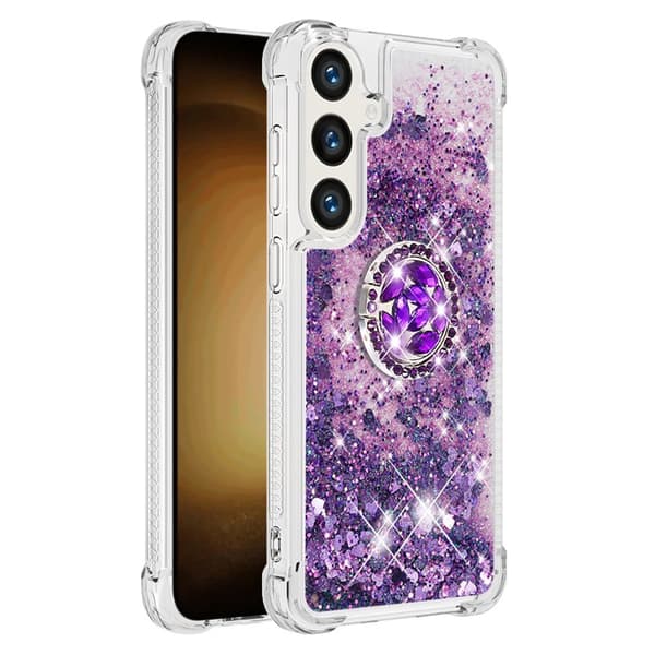 Mobilskal för Samsung Galaxy S26 Plus TPU Kickstand - Mörklila