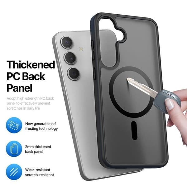 Dux Ducis Telefontaske til Galaxy S25 Plus MagSafe YIND - Sort Black