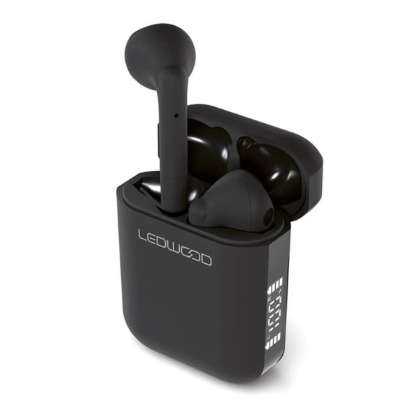 Ledwood In-Ear Hörlur Apollo TWS True Wireless Mic - Svart