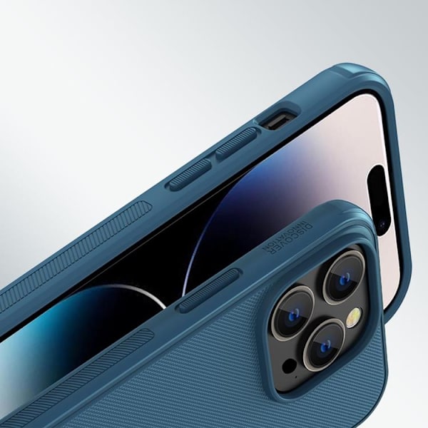 Nillkin iPhone 14 Pro Max Skal Super Frosted Shield - Blå
