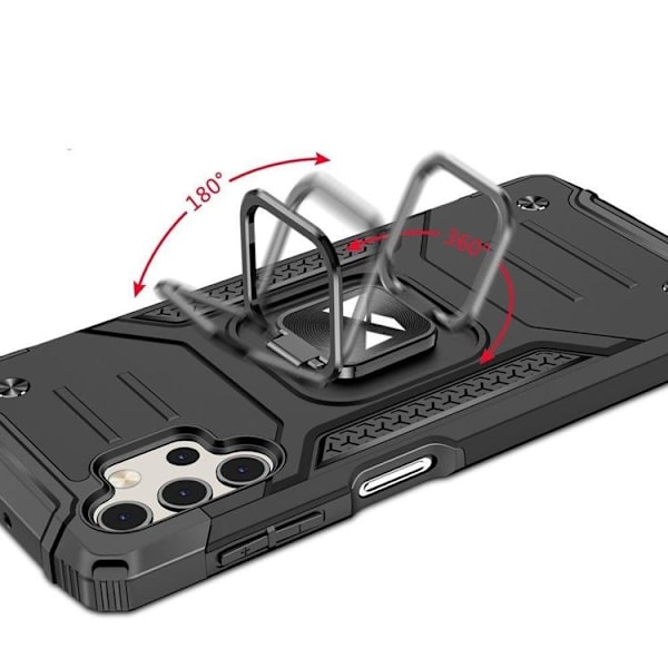 Wozinsky Galaxy A73 Skal Ring Armor - Svart
