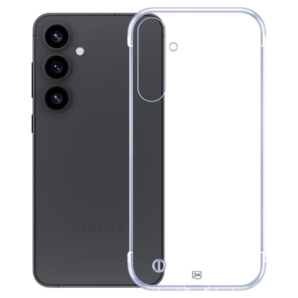 3MK Telefontaske til Galaxy S25 Plus Just20g - Klar Transparent