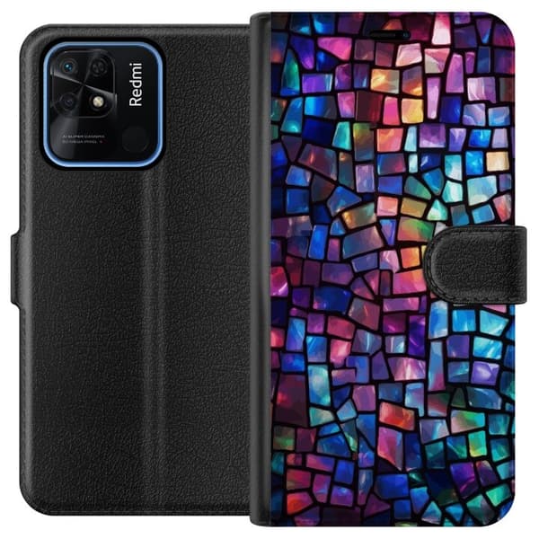Plånboksfodral till Xiaomi Redmi 10C med Disco