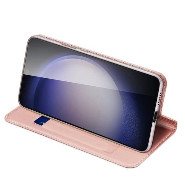 DUX DUCIS Skin Pro Galaxy S24 Plus Plånboksfodral med Flap - Rosa Rosa