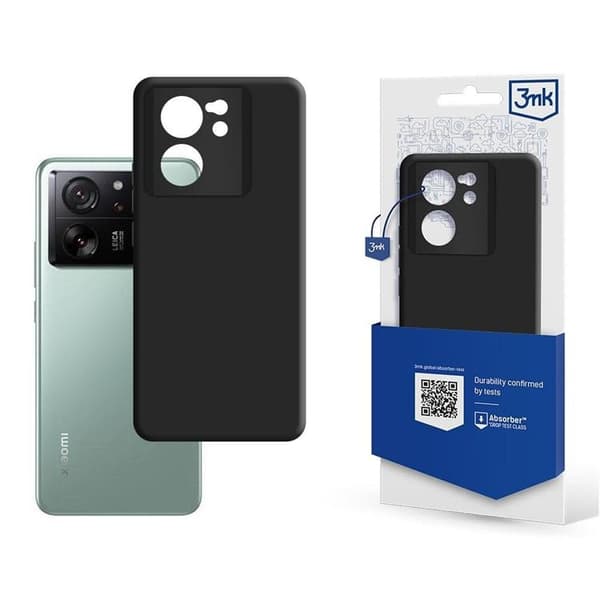 3MK Xiaomi 13T Matkapuhelinkotelo Mattamusta Black