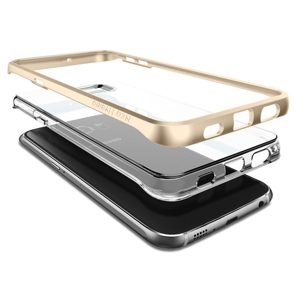 SPIGEN Neo Hybrid Crystal Skal till Samsung Galaxy S6 Edge Plus - Gold