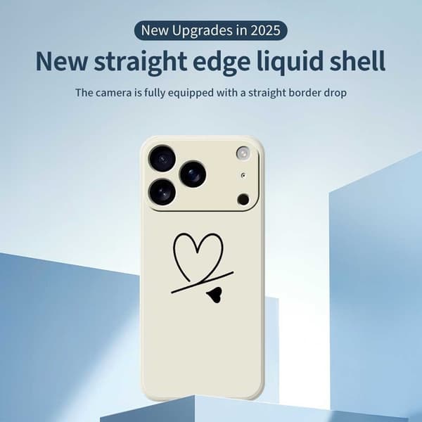 Mobilskal till iPhone 17 Pro Love Pattern Printing Straight - Grön Grön