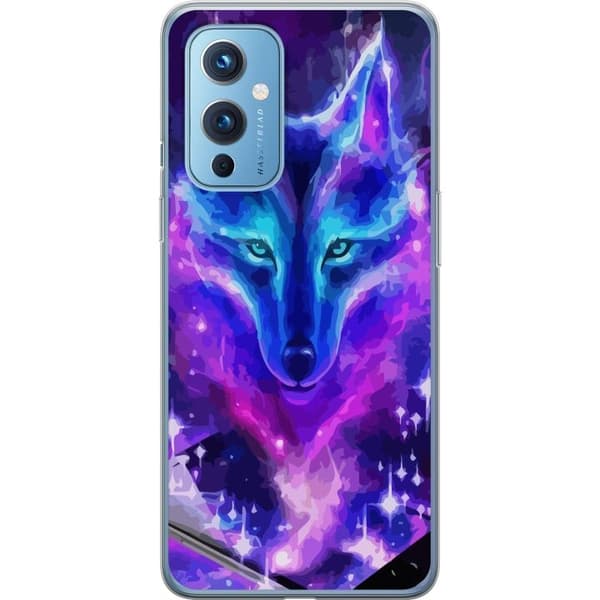 Mobilcover til OnePlus 9 med Neon Ulv