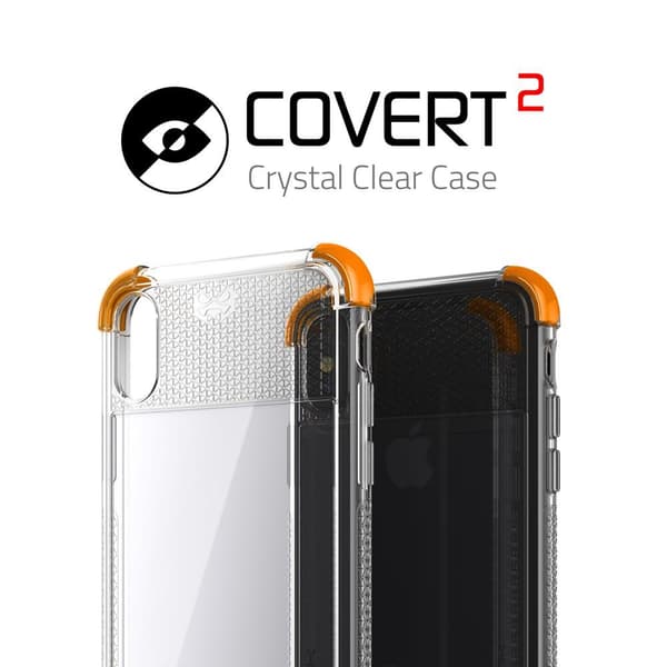Ghostek Covert 2 Cover til Apple iPhone XS / X - Orange Orange