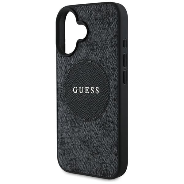 Guess Mobilskal till iPhone 16 MagSafe 4G Circle - Svart Svart