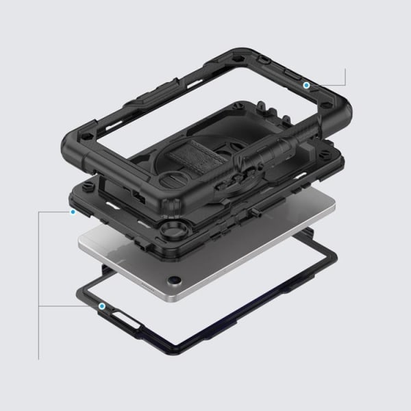 Tech Protect Galaxy Tab A9 Plus Skal Solid360 - Svart