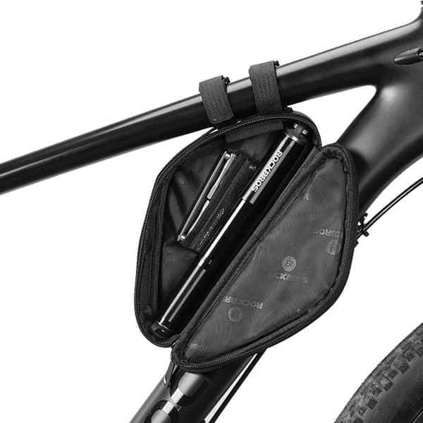 Rockbros B55-BK Cykeltaske Til Ramme 0.7 L - Sort Svart