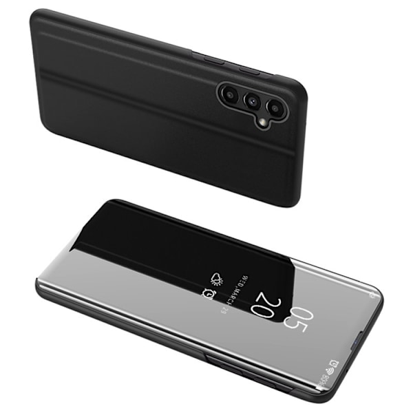 Galaxy A14 5G/4G Cover Clear View Flip - Sort Black