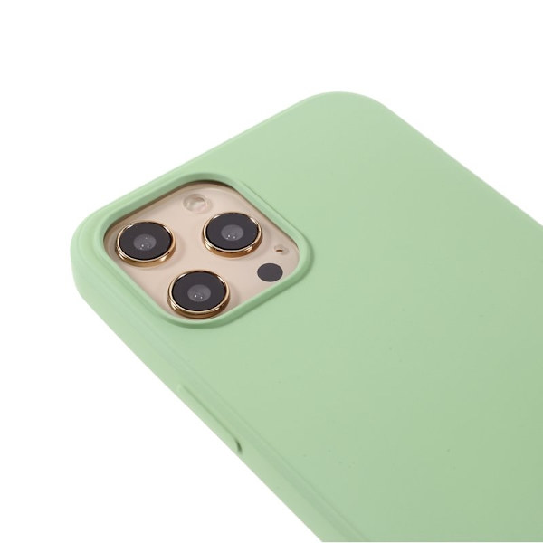 X-LEVEL Mobilskal till iPhone 12 Pro Max i Liquid Silicone - Ljusgrön