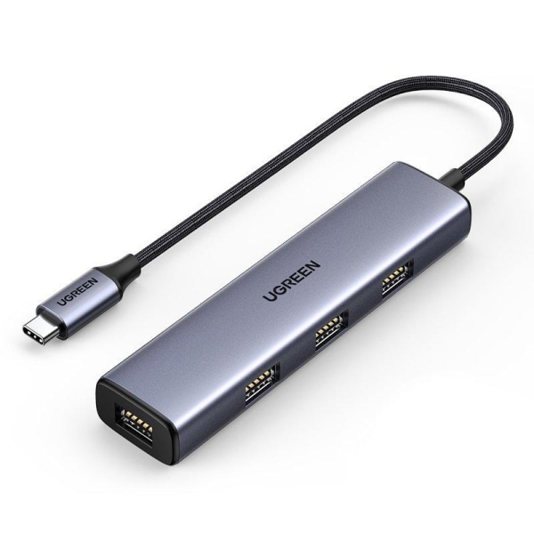 Ugreen 4x USB 3.2 Gen 1 Hub - Sølv