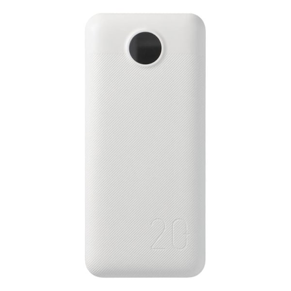 VEGER Powerbank 20000 mAh PD QC 3.0 2A 20W L20S - Vit Vit