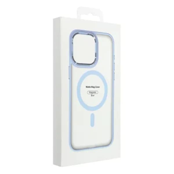 Telefontaske til iPhone 16 Pro Max MagSafe Matte - Blå Blå
