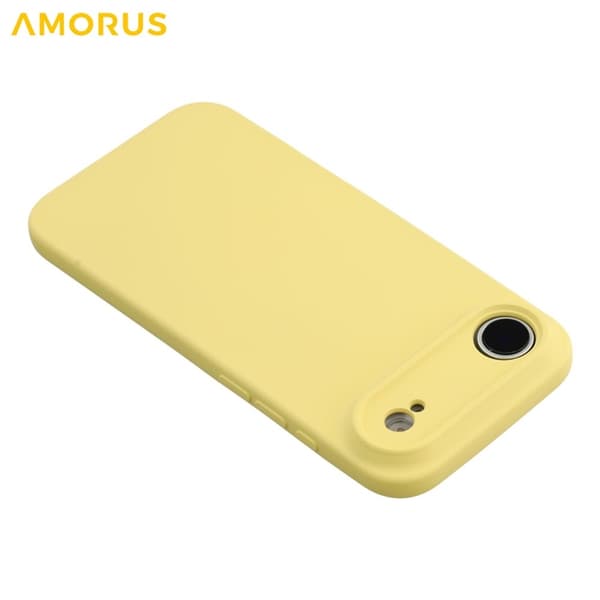 AMORUS Mobilskal till iPhone Air Precise Cutouts TPU Fiber - Gul Gul