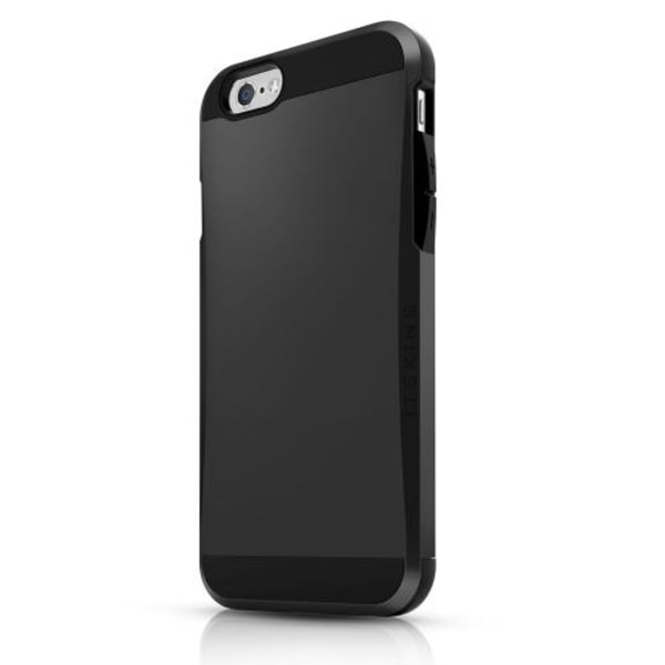 ITSkins Evolution -kotelo Apple iPhone 6 (S) Plus -puhelimelle - musta Black