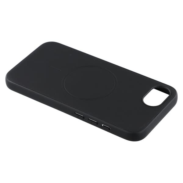 X-LEVEL Mobilskal till iPhone 16e MagSafe PC TPU PU Telefon- Svart
