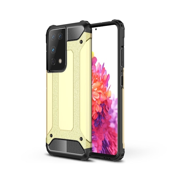 Armor Guard skal till Samsung Galaxy S21 Ultra - Guld Gul