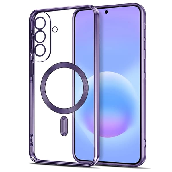 Tech-Protect Mobilskal För Galaxy A37 5G Magsafe Magflex - Cobalt Violet Lila