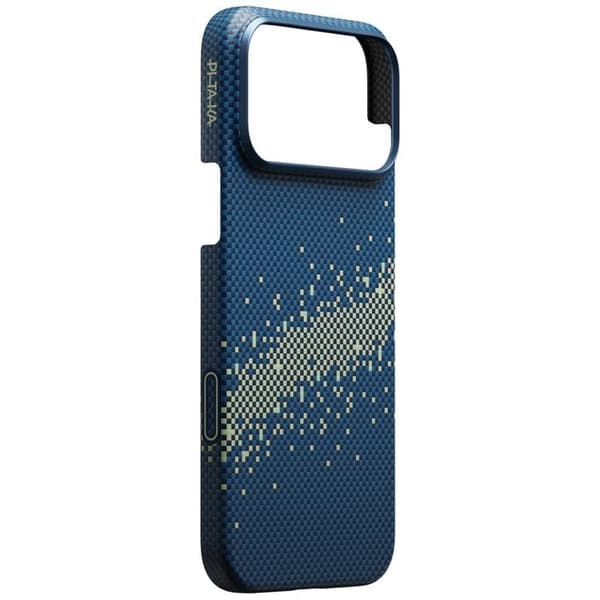 PITAKA Mobilskal till iPhone 17 Pro MagSafe Ultra-Slim - Milky Way Galaxy Blå