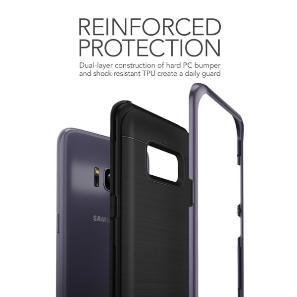 Verus High Pro Shield -kuori Samsung Galaxy S8:lle - Orchid Grey