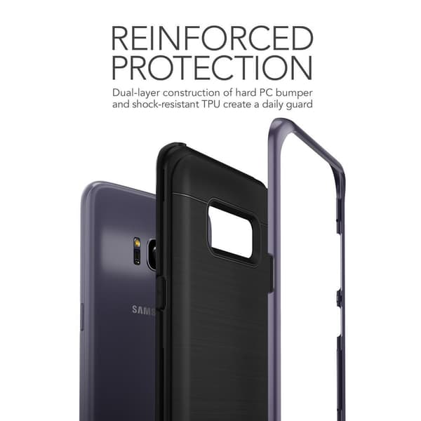 Verus High Pro Shield Skal till Samsung Galaxy S8 - Orchid Grey Grå