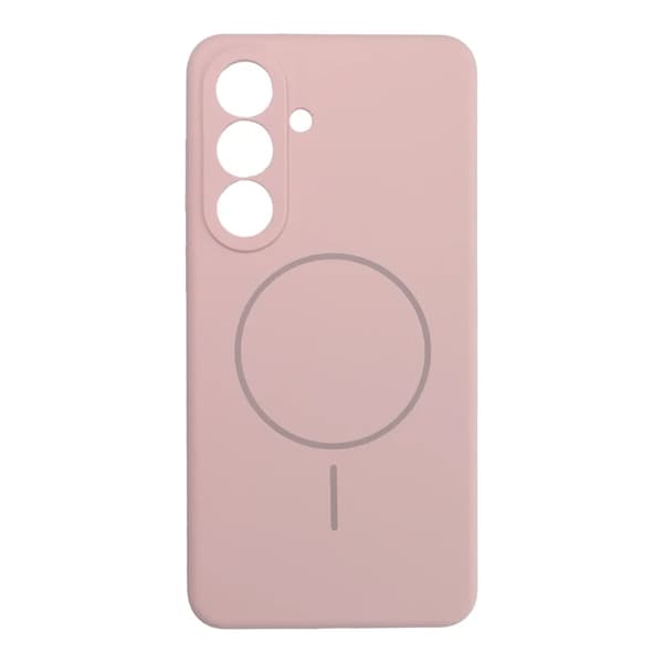 Mobilskal För Galaxy S26 Plus Magsafe Silikon - Powder Rosa Rosa