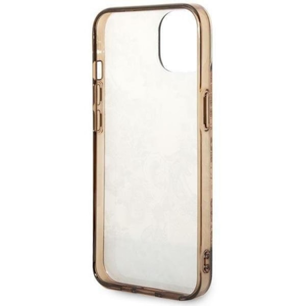 GUESS iPhone 14 Plus Skal Porcelain Collection - Ocher