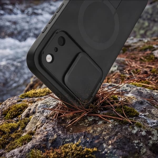 Tech-Protect Mobilskal För iPhone 17 Pro Max/18 Pro Max Magsafe - Matte Svart Svart