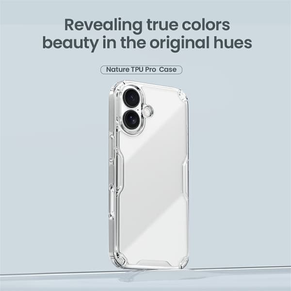 NILLKIN Mobilskal till iPhone 17 Nature Pro - Transparent Transparent
