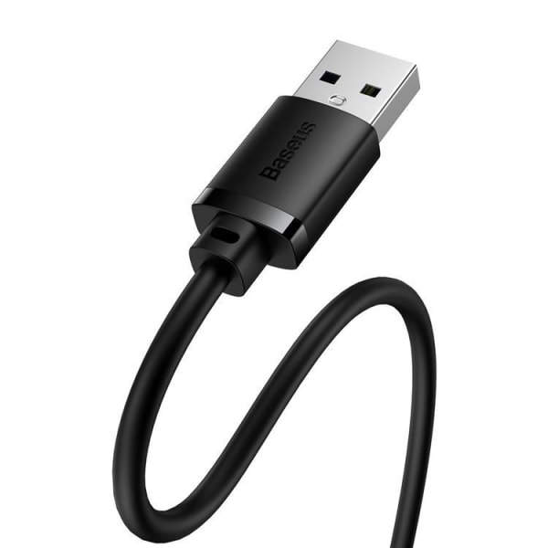 Baseus AirJoy Förlängning USB 2.0 Kabel 1.5m - Svart Svart