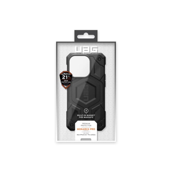 UAG iPhone 14 Pro Case Monarch Pro Magsafe - Kevlar Black