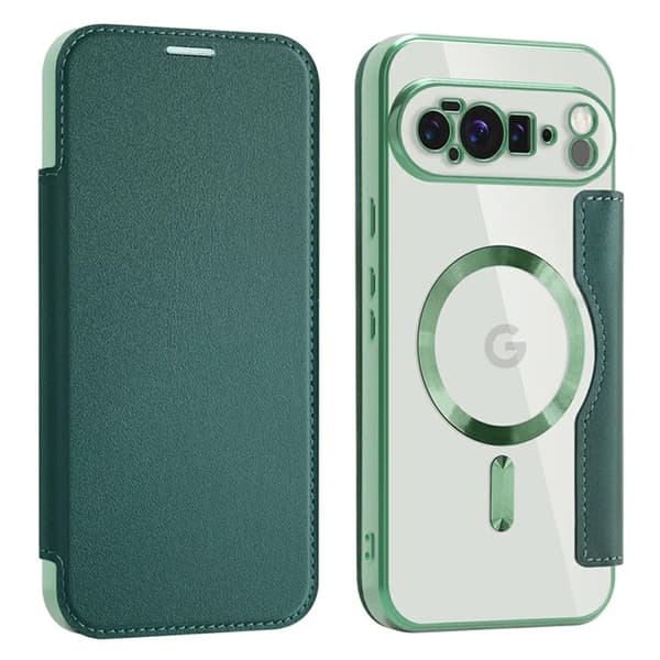 AMORUS Google Pixel 10 Pro XL Plånboksfodral Magsafe RFID-Skydd - Rosa Rosa