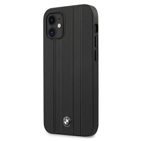 BMW Signature Dækmærker Skal iPhone 12 Mini - Sort Black