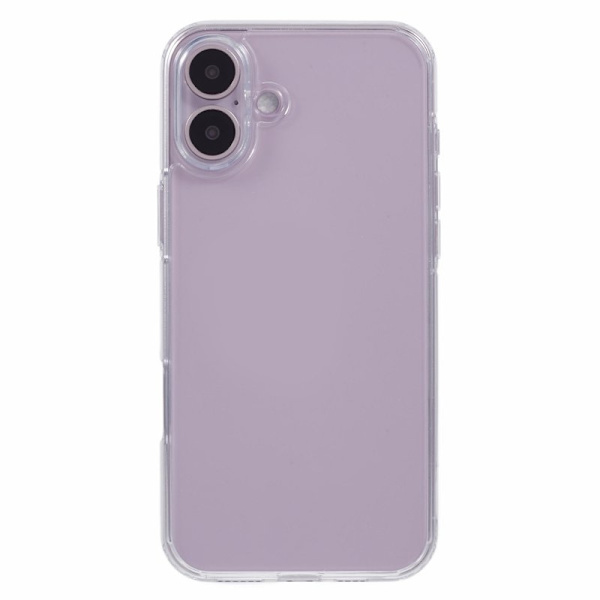 X-LEVEL Mobilskal till iPhone 16 Plus Akryl + Silikon Transparent