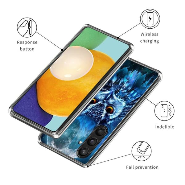 Mobilskal för Samsung Galaxy S26 Plus Mönstertryck TPU - Skogsgök