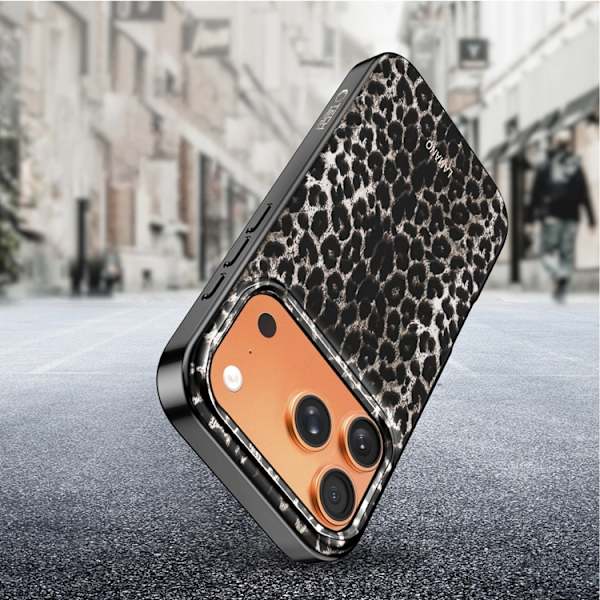 Tech-Protect Mobilskal till iPhone 17 Pro MagSafe Lamano - Leopard Brun
