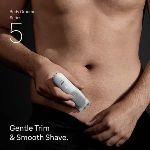 Braun Body Groomer BG 5500 Gentle - Grå