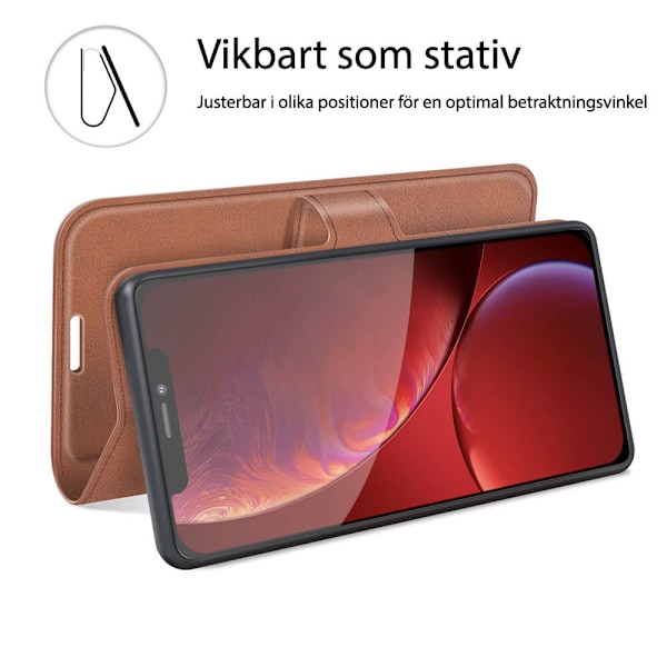 RFID-Skyddat Plånboksfodral iPhone 13 Pro - Boom of Sweden Brun