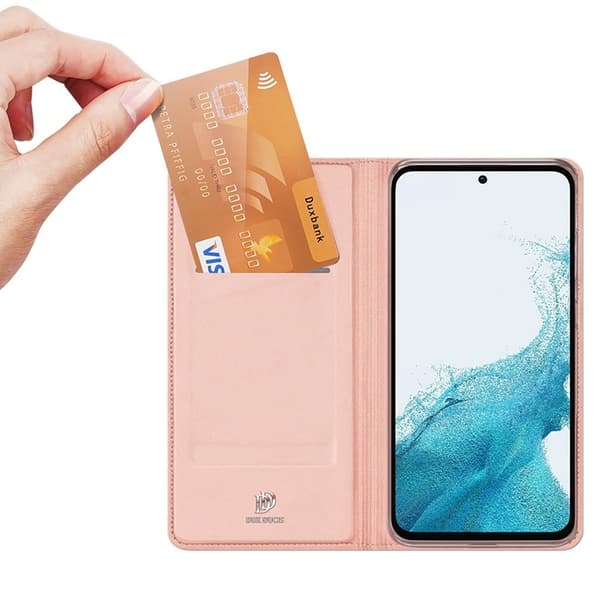 DUX DUCIS Skin Pro Plånboksfodral KonstLäder KonstLäder - Rosa